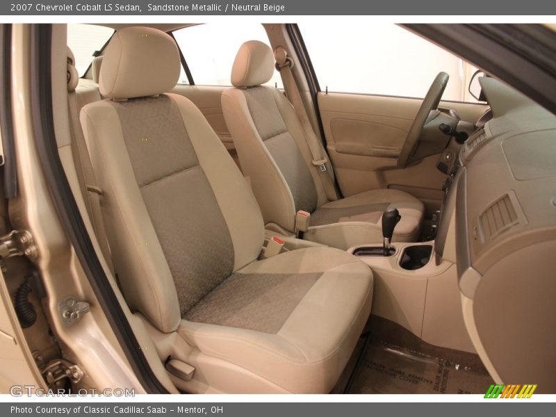 Sandstone Metallic / Neutral Beige 2007 Chevrolet Cobalt LS Sedan