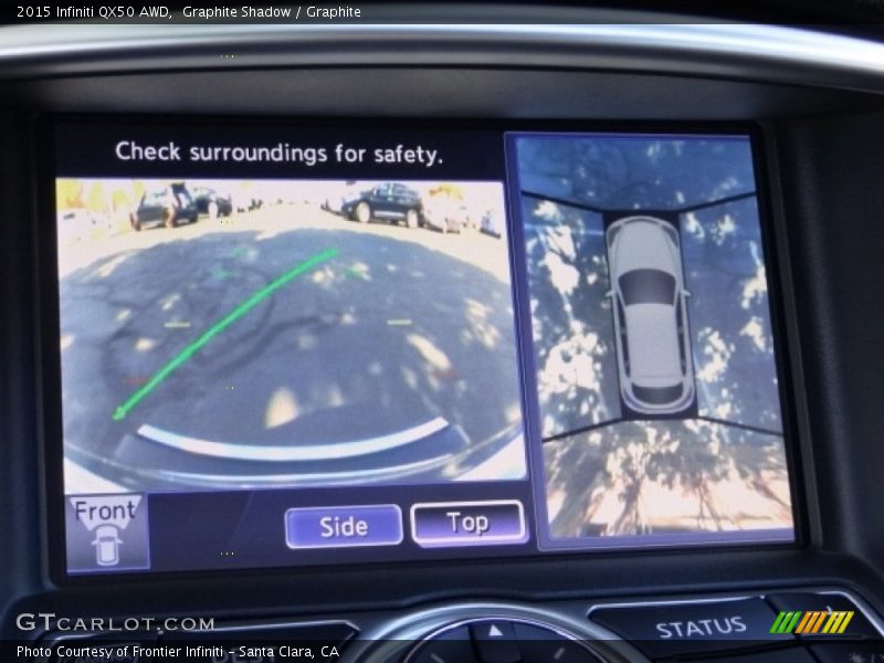 Graphite Shadow / Graphite 2015 Infiniti QX50 AWD