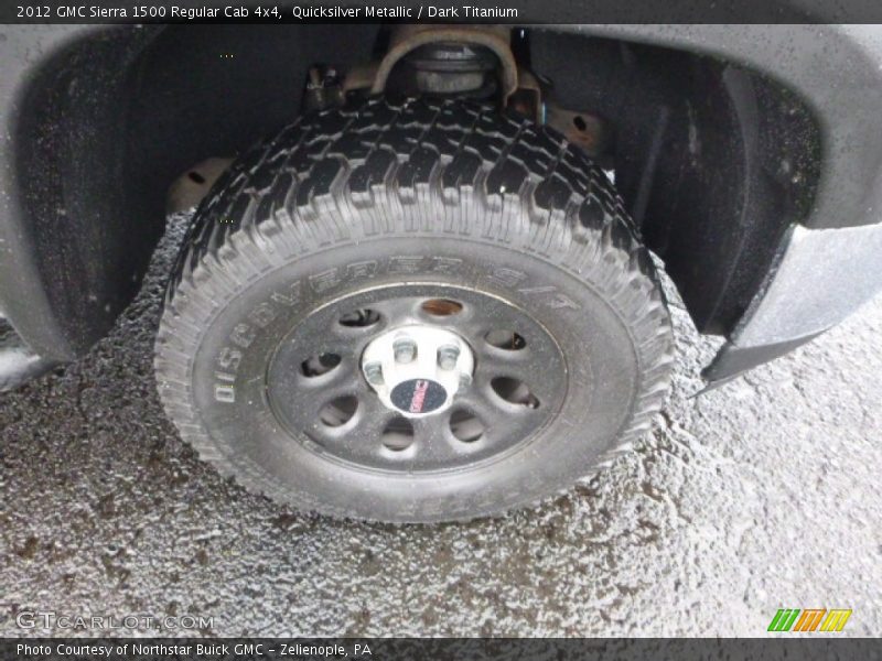 Quicksilver Metallic / Dark Titanium 2012 GMC Sierra 1500 Regular Cab 4x4