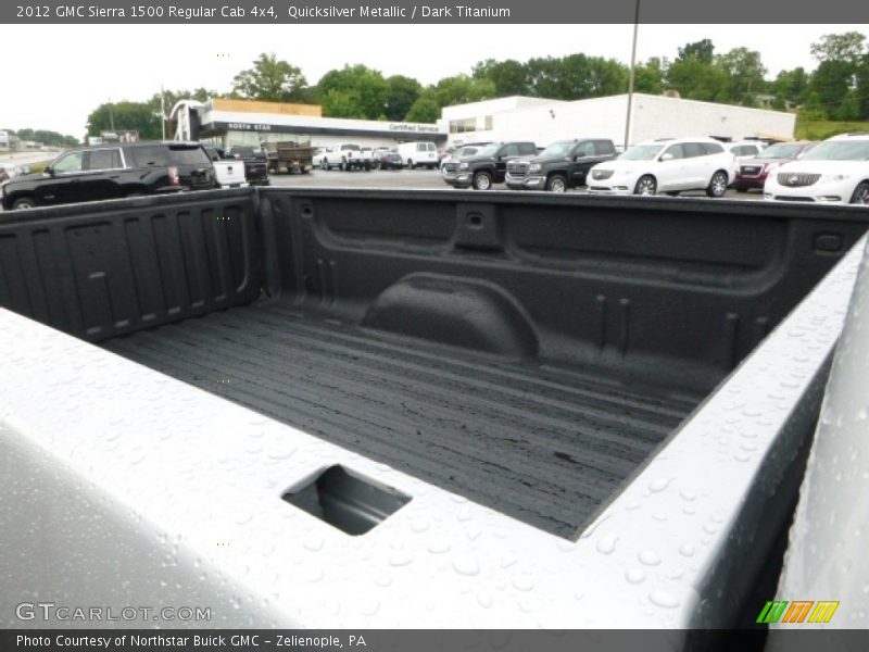 Quicksilver Metallic / Dark Titanium 2012 GMC Sierra 1500 Regular Cab 4x4