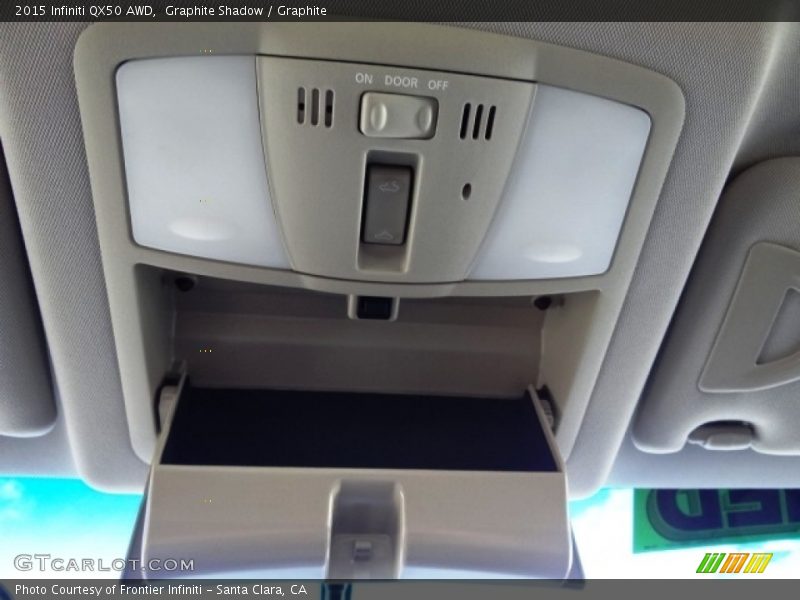 Graphite Shadow / Graphite 2015 Infiniti QX50 AWD