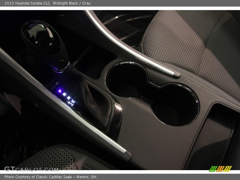 Midnight Black / Gray 2013 Hyundai Sonata GLS