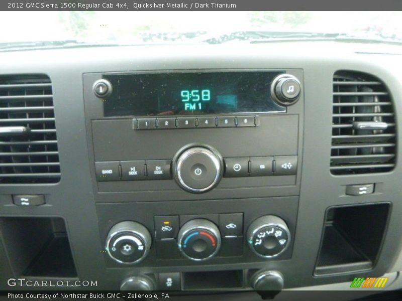 Quicksilver Metallic / Dark Titanium 2012 GMC Sierra 1500 Regular Cab 4x4