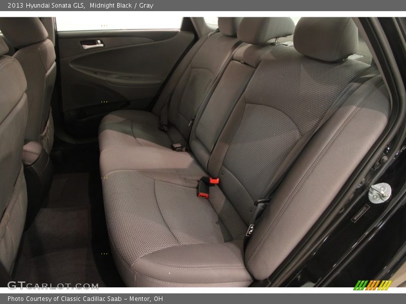 Midnight Black / Gray 2013 Hyundai Sonata GLS