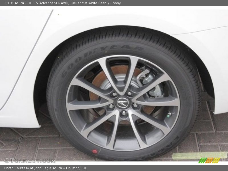 Bellanova White Pearl / Ebony 2016 Acura TLX 3.5 Advance SH-AWD