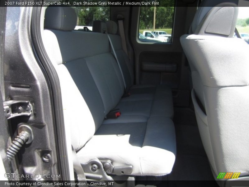 Dark Shadow Grey Metallic / Medium/Dark Flint 2007 Ford F150 XLT SuperCab 4x4