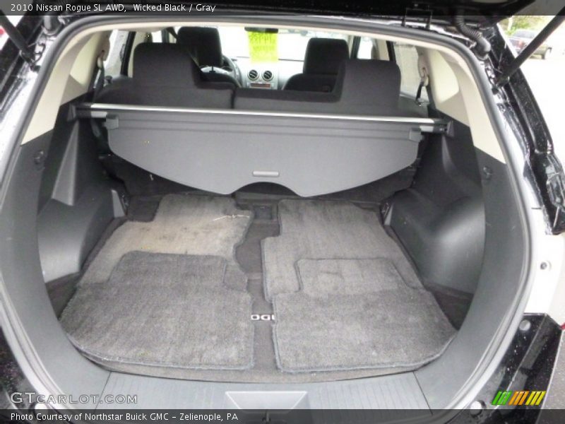 Wicked Black / Gray 2010 Nissan Rogue SL AWD