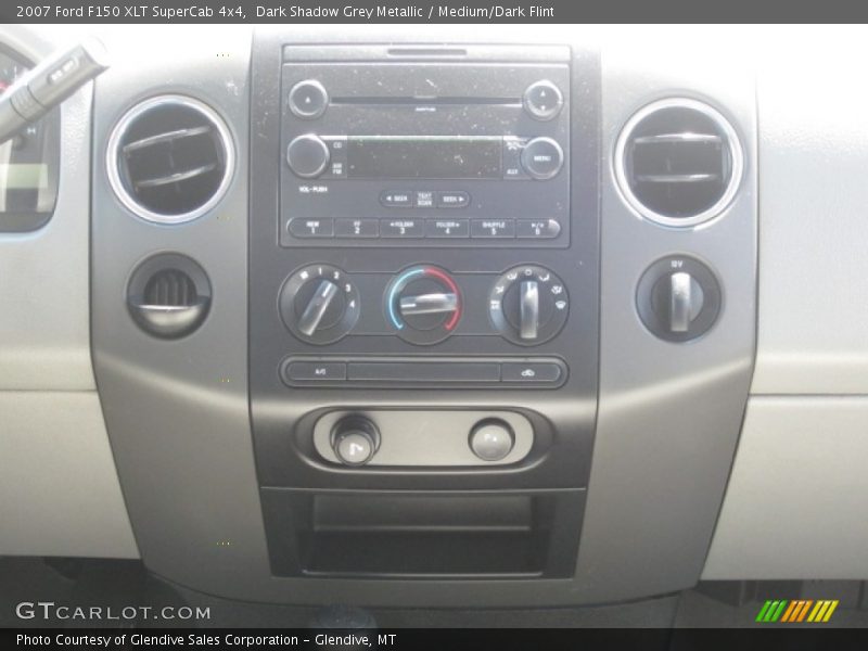 Dark Shadow Grey Metallic / Medium/Dark Flint 2007 Ford F150 XLT SuperCab 4x4