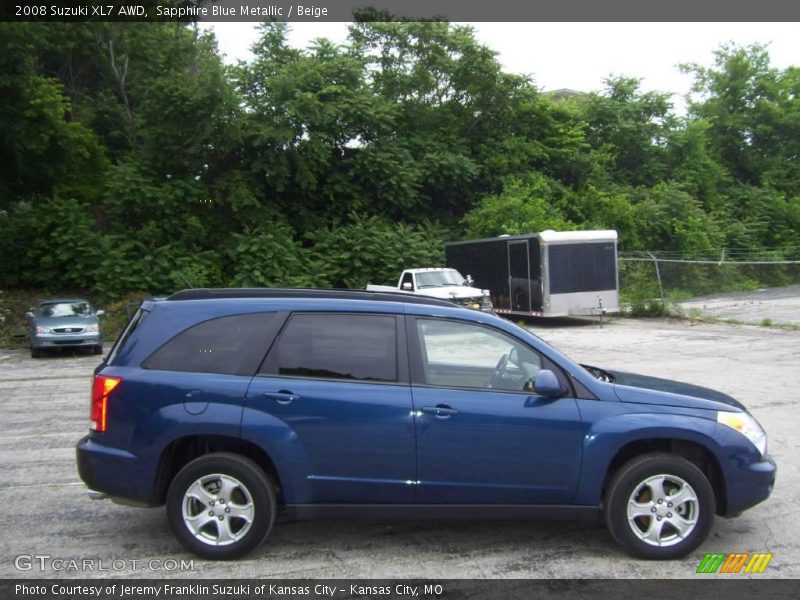 Sapphire Blue Metallic / Beige 2008 Suzuki XL7 AWD
