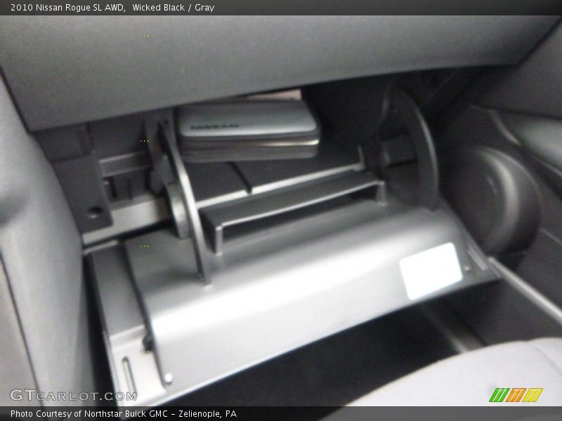 Wicked Black / Gray 2010 Nissan Rogue SL AWD