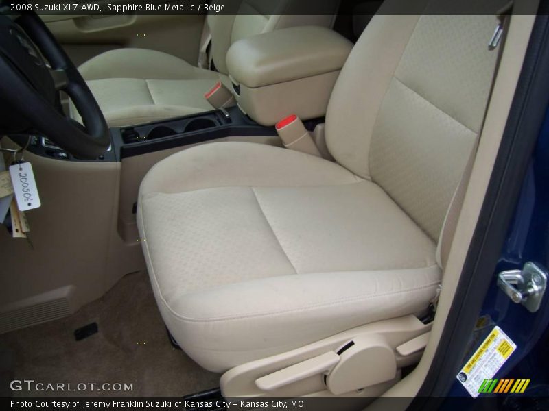 Sapphire Blue Metallic / Beige 2008 Suzuki XL7 AWD