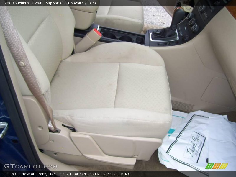 Sapphire Blue Metallic / Beige 2008 Suzuki XL7 AWD