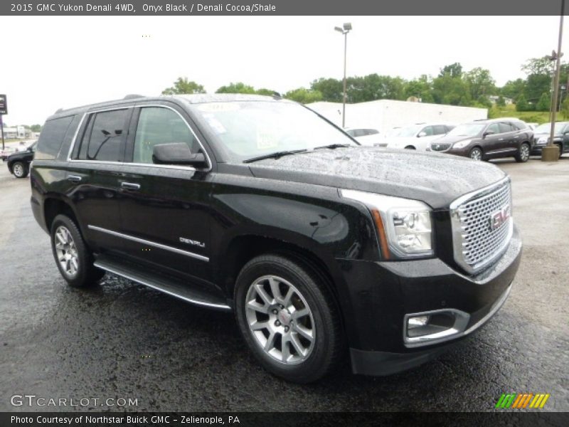 Onyx Black / Denali Cocoa/Shale 2015 GMC Yukon Denali 4WD