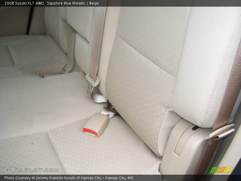 Sapphire Blue Metallic / Beige 2008 Suzuki XL7 AWD