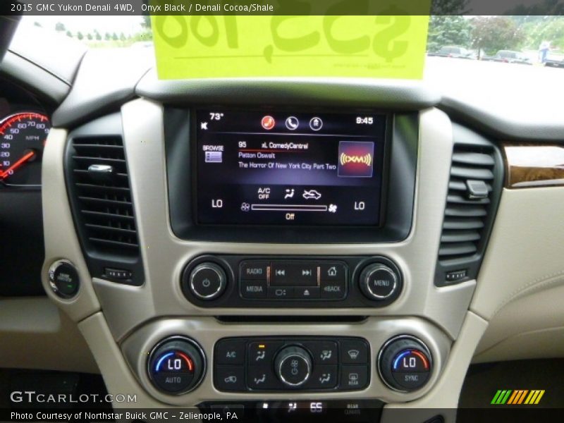 Onyx Black / Denali Cocoa/Shale 2015 GMC Yukon Denali 4WD