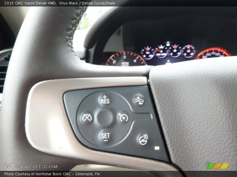 Onyx Black / Denali Cocoa/Shale 2015 GMC Yukon Denali 4WD