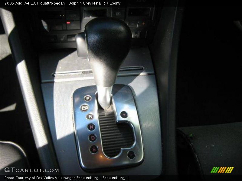 Dolphin Grey Metallic / Ebony 2005 Audi A4 1.8T quattro Sedan