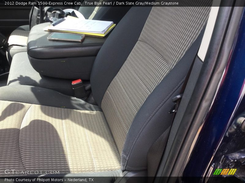 True Blue Pearl / Dark Slate Gray/Medium Graystone 2012 Dodge Ram 1500 Express Crew Cab