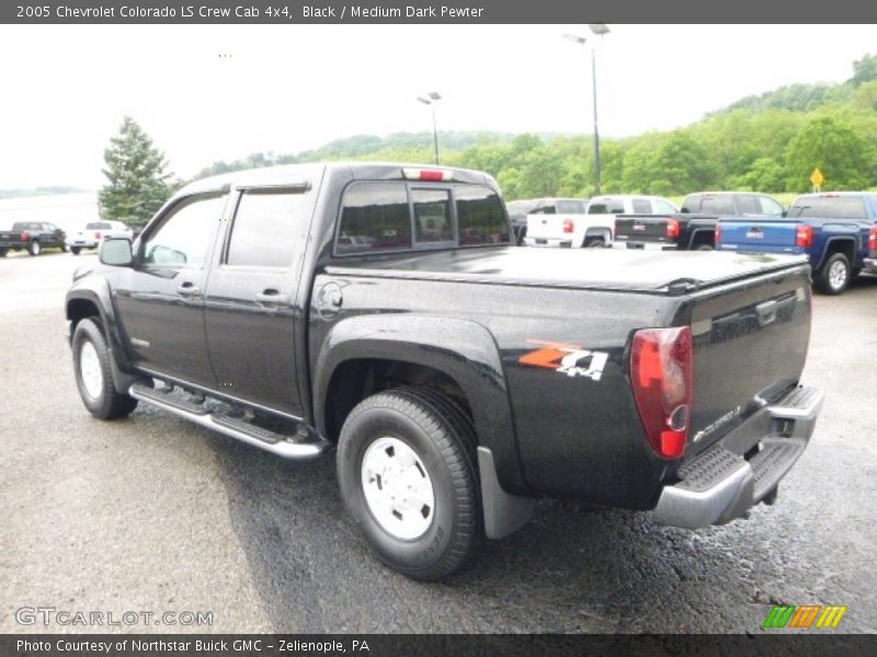 Black / Medium Dark Pewter 2005 Chevrolet Colorado LS Crew Cab 4x4