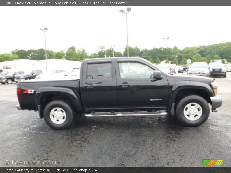 Black / Medium Dark Pewter 2005 Chevrolet Colorado LS Crew Cab 4x4