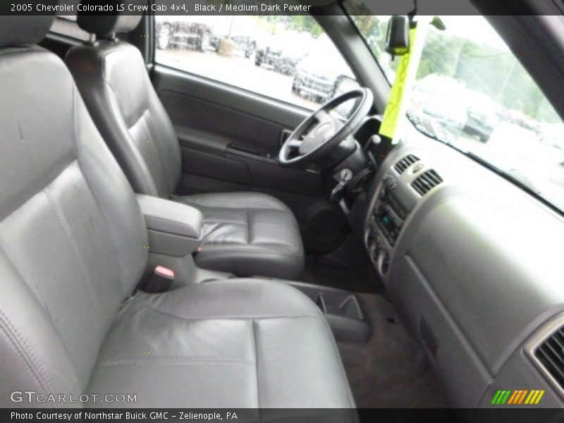 Black / Medium Dark Pewter 2005 Chevrolet Colorado LS Crew Cab 4x4