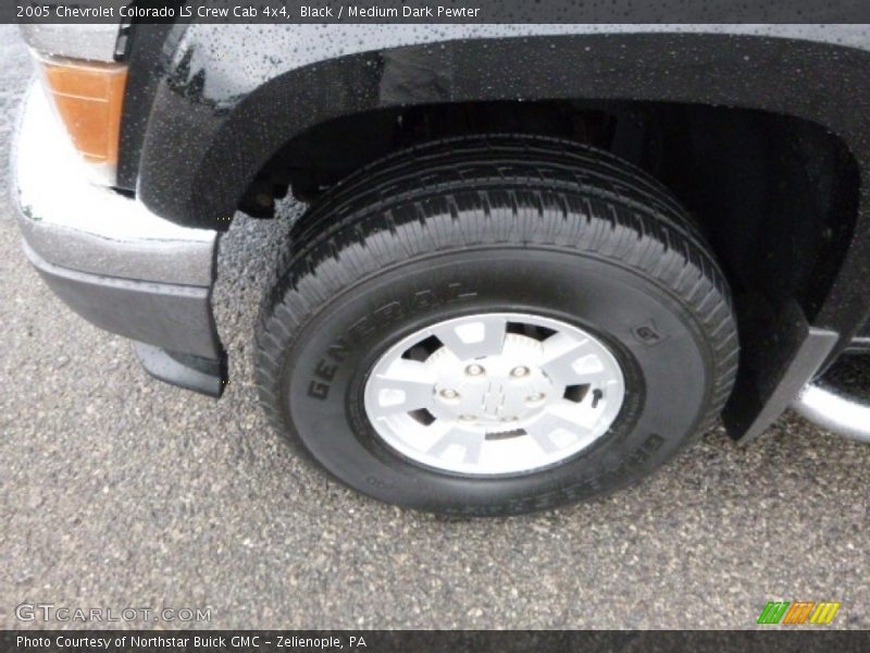 Black / Medium Dark Pewter 2005 Chevrolet Colorado LS Crew Cab 4x4