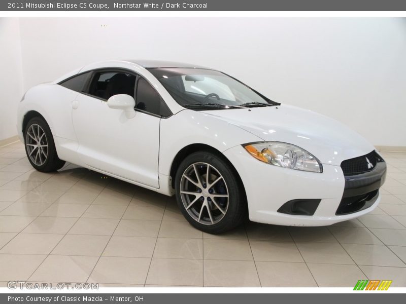 Northstar White / Dark Charcoal 2011 Mitsubishi Eclipse GS Coupe