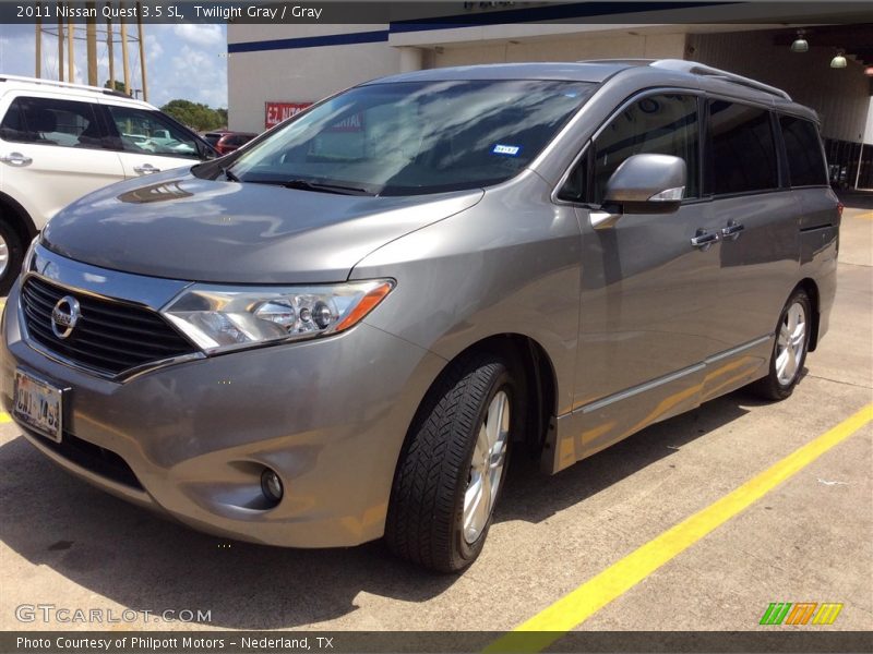 Twilight Gray / Gray 2011 Nissan Quest 3.5 SL