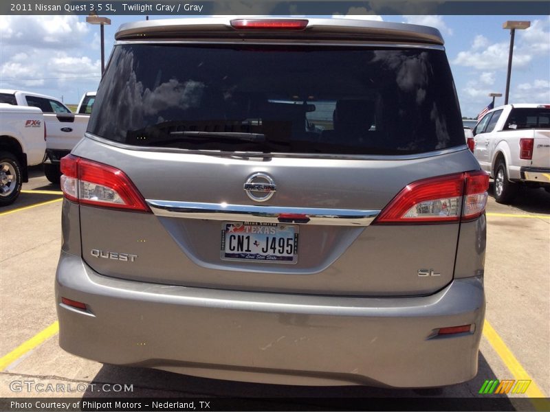 Twilight Gray / Gray 2011 Nissan Quest 3.5 SL