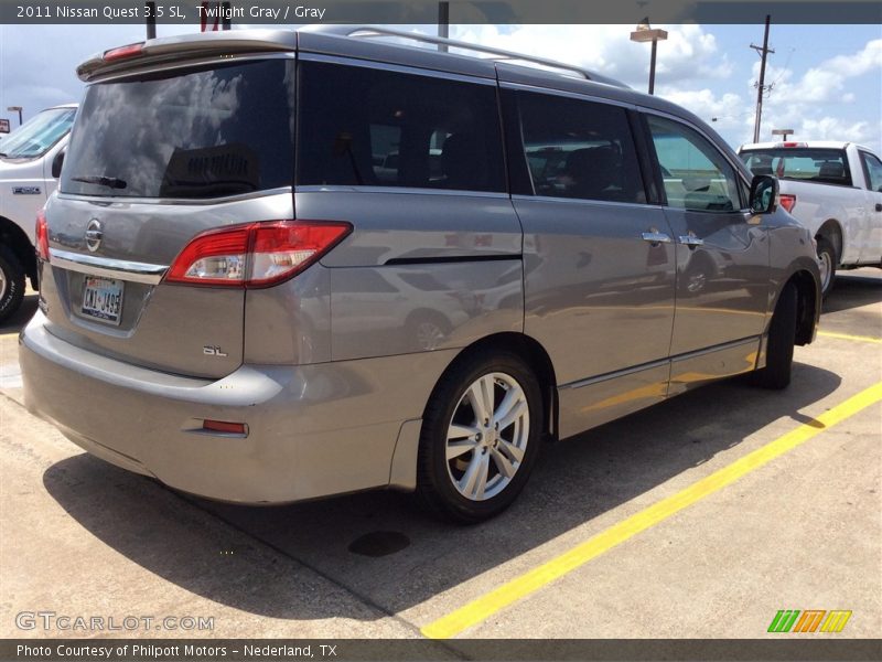 Twilight Gray / Gray 2011 Nissan Quest 3.5 SL