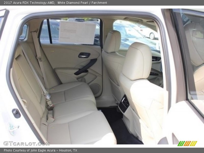 White Diamond Pearl / Parchment 2017 Acura RDX Technology AWD