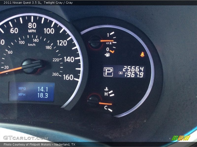 Twilight Gray / Gray 2011 Nissan Quest 3.5 SL