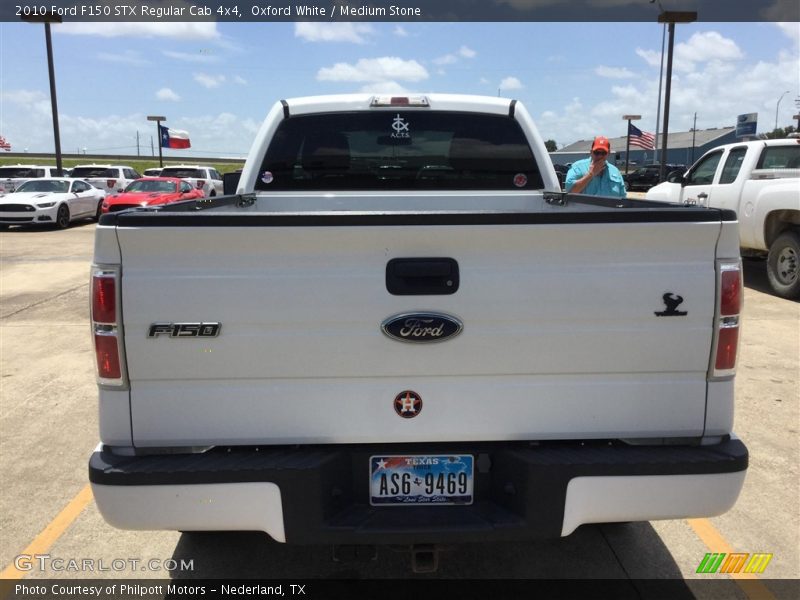 Oxford White / Medium Stone 2010 Ford F150 STX Regular Cab 4x4