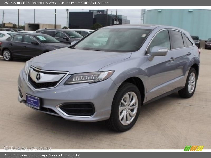 Lunar Silver Metallic / Graystone 2017 Acura RDX Technology AWD