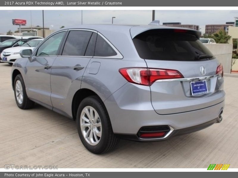 Lunar Silver Metallic / Graystone 2017 Acura RDX Technology AWD