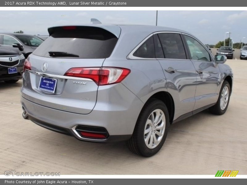 Lunar Silver Metallic / Graystone 2017 Acura RDX Technology AWD