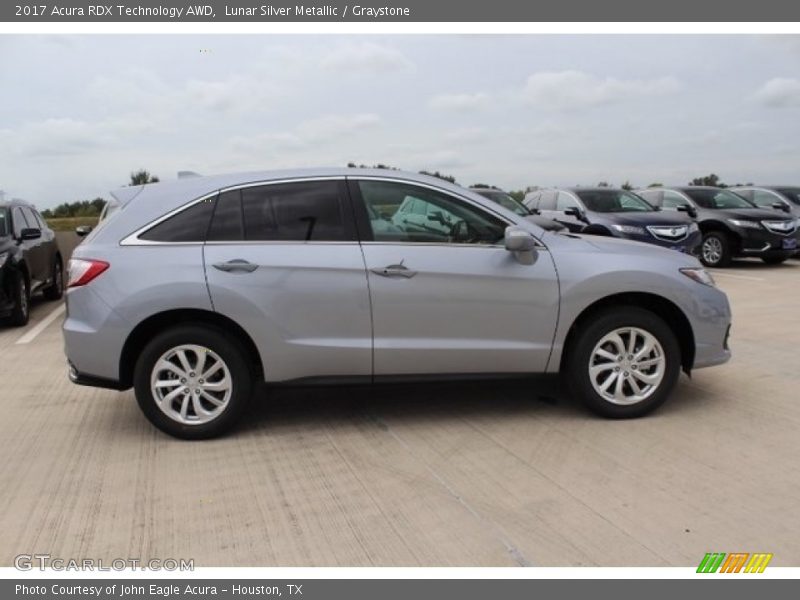 Lunar Silver Metallic / Graystone 2017 Acura RDX Technology AWD