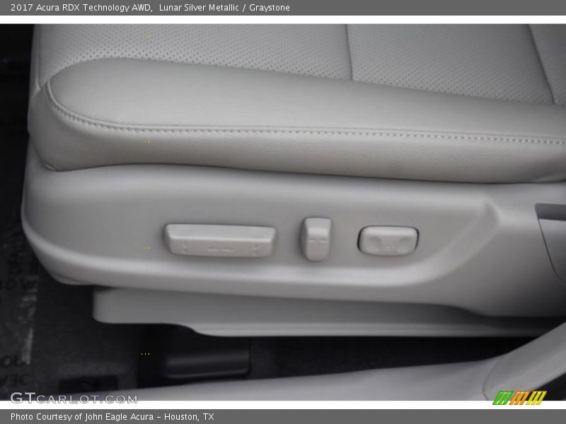 Lunar Silver Metallic / Graystone 2017 Acura RDX Technology AWD
