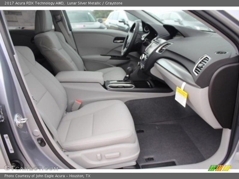 Lunar Silver Metallic / Graystone 2017 Acura RDX Technology AWD