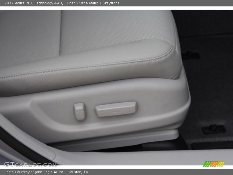 Lunar Silver Metallic / Graystone 2017 Acura RDX Technology AWD