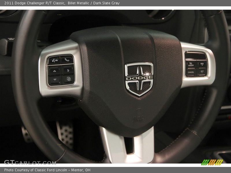Billet Metallic / Dark Slate Gray 2011 Dodge Challenger R/T Classic