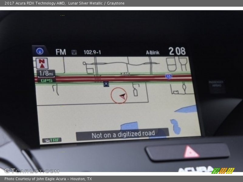 Lunar Silver Metallic / Graystone 2017 Acura RDX Technology AWD