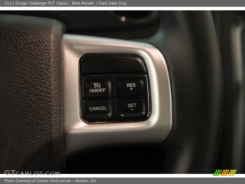 Billet Metallic / Dark Slate Gray 2011 Dodge Challenger R/T Classic