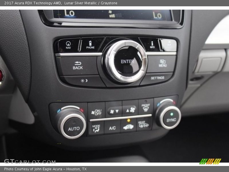 Lunar Silver Metallic / Graystone 2017 Acura RDX Technology AWD
