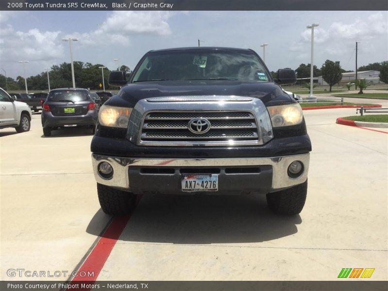 Black / Graphite Gray 2008 Toyota Tundra SR5 CrewMax