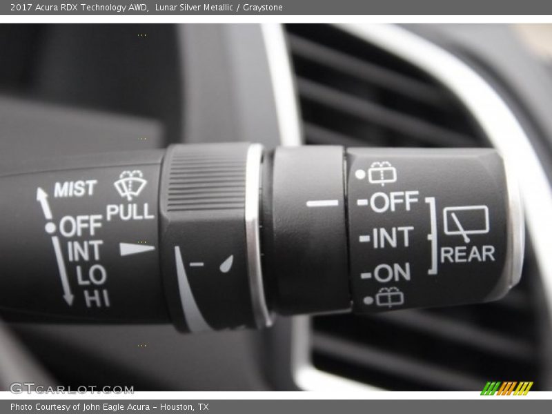 Lunar Silver Metallic / Graystone 2017 Acura RDX Technology AWD