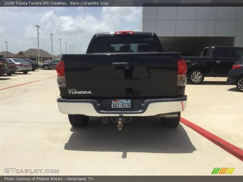 Black / Graphite Gray 2008 Toyota Tundra SR5 CrewMax