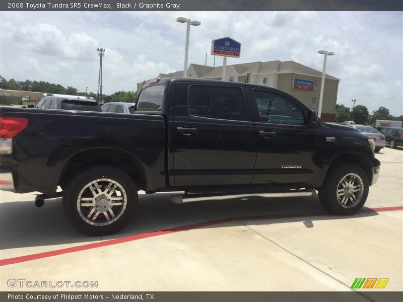 Black / Graphite Gray 2008 Toyota Tundra SR5 CrewMax