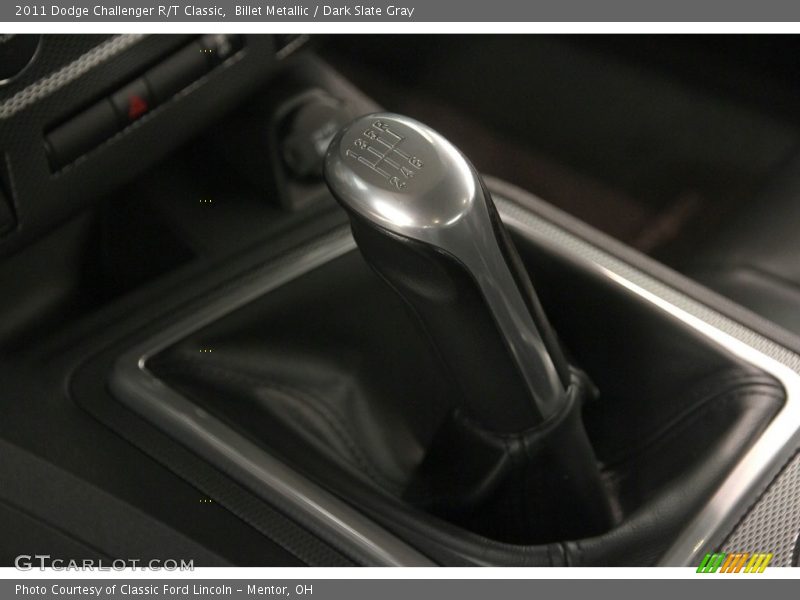 Billet Metallic / Dark Slate Gray 2011 Dodge Challenger R/T Classic