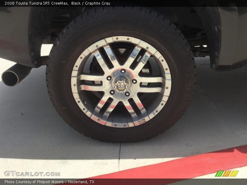Black / Graphite Gray 2008 Toyota Tundra SR5 CrewMax